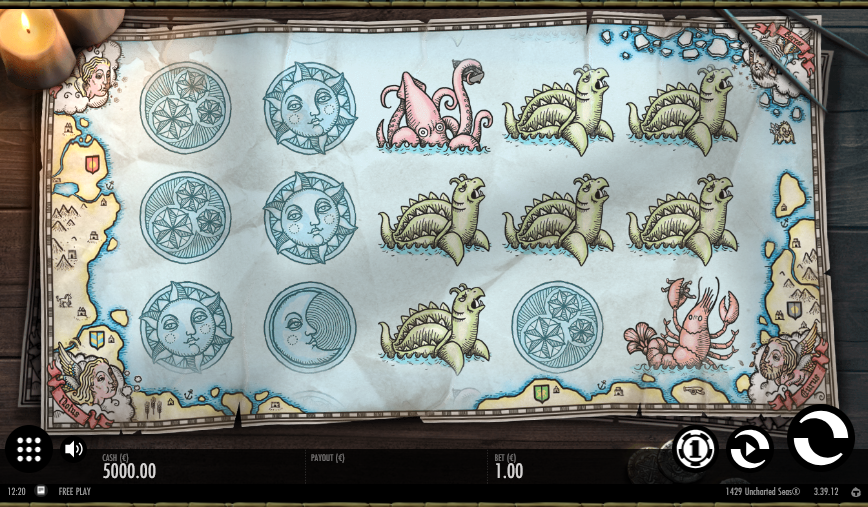 1429 Uncharted Seas Slot